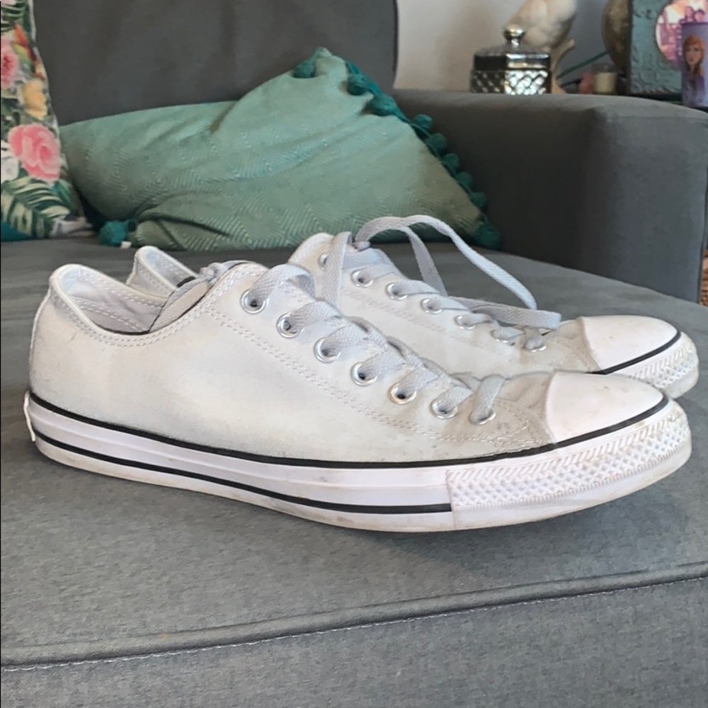 Grey Canvas All Stars lows